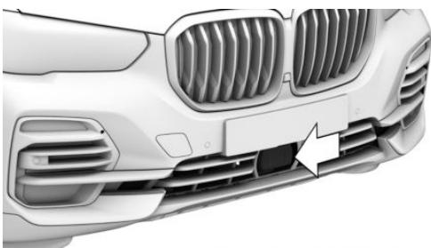BMW X7 - Capteurs radar - 2