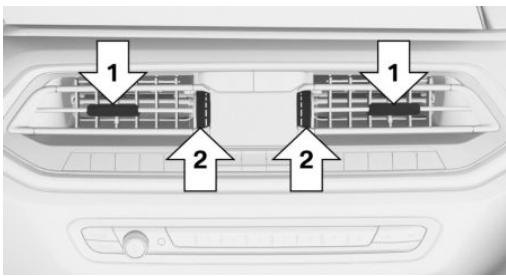 BMW X7 - Ventilation à l'avant - 1