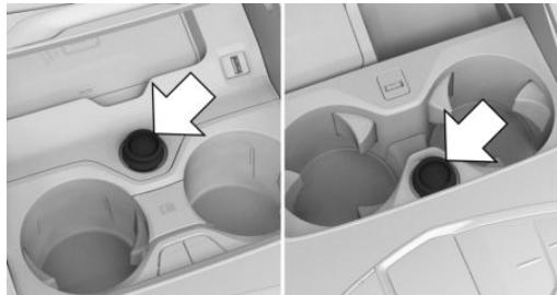 BMW X7 - Console centrale avant - 2