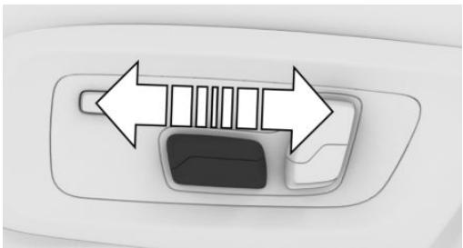 BMW X7 - Réglage longitudinal - 1
