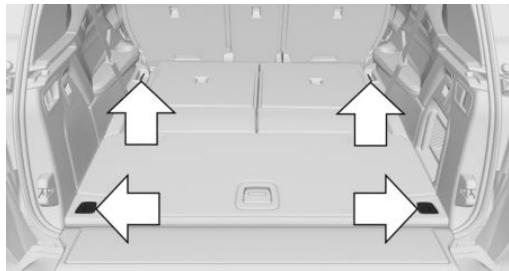 BMW X7 - Anneaux d'arrimage - 1