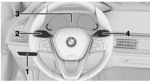 BMW X7 - Affichages et organes de commande - 1