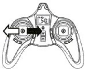 HUBSAN X4 (H107C) RTF - Fonctions de la radiocommande - 4