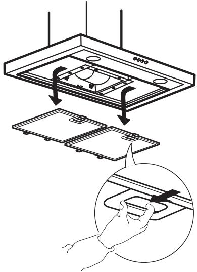 IKEA UNDERVERK (103.939.74) - Wartung des Fettfilters - 1