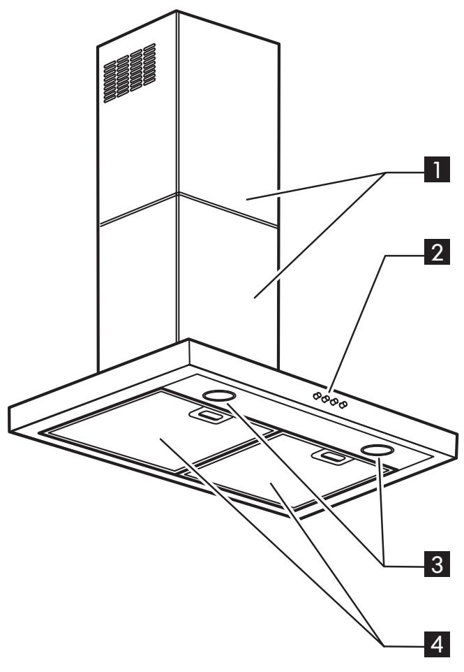 IKEA UNDERVERK (103.939.74) - Description de l'appareil - 1