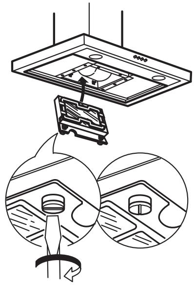 IKEA UNDERVERK (103.939.74) - Entretien du filtre à charbon (si la hotte est installée en mode recyclage) - 1