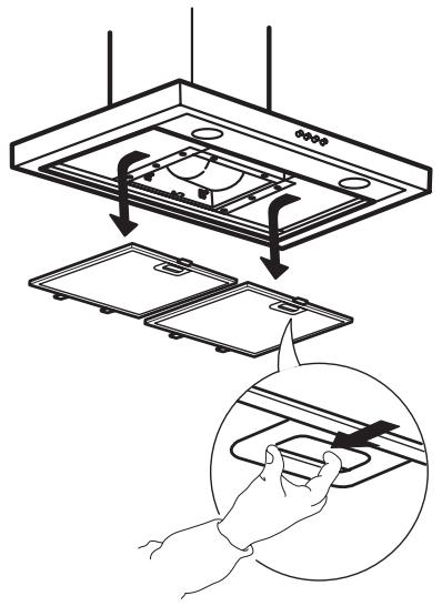 IKEA UNDERVERK (103.939.74) - Manutenzione del filtro antigrasso: - 1