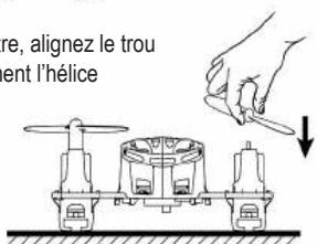 HUBSAN NANO Q4 (H002) RTF - REMPLACEMENT DES HELICES - 2