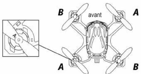 HUBSAN NANO Q4 (H002) RTF - REMPLACEMENT DES HELICES - 1