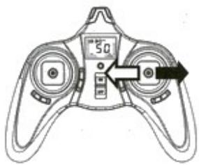 HUBSAN X4 PLUS (H107P) RTF - Fonctions de la radiocommande - 11