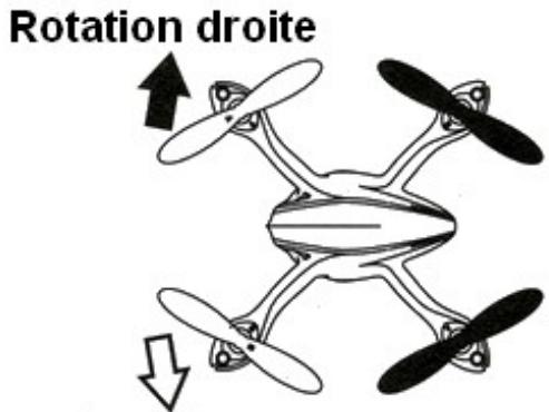HUBSAN X4 PLUS (H107P) RTF - Fonctions de la radiocommande - 6