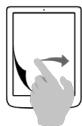 POCKETBOOK SENSE EBOOK 6 - GESTES en mode lecture - 2