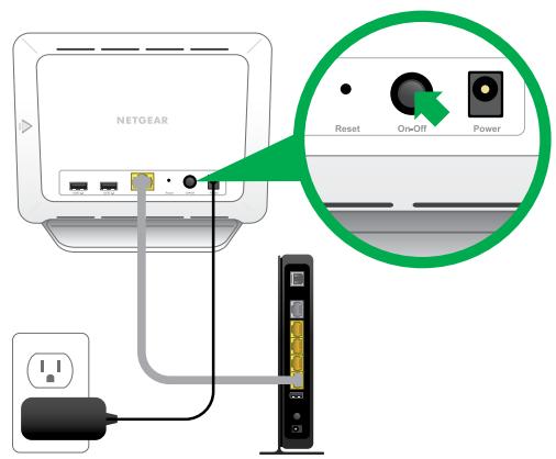 ARLO VMC3030 - To connect your base station to the Internet: - 5