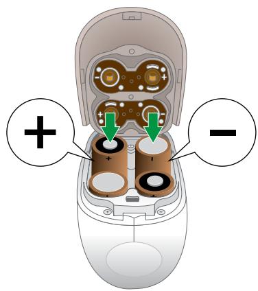 ARLO VMC3030 - To insert batteries into your cameras: - 2
