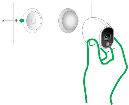 ARLO VMC3030 - To mount your camera on the wall: - 2