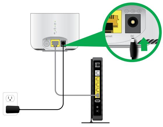 ARLO VMC3030 - To connect your base station to the Internet: - 3