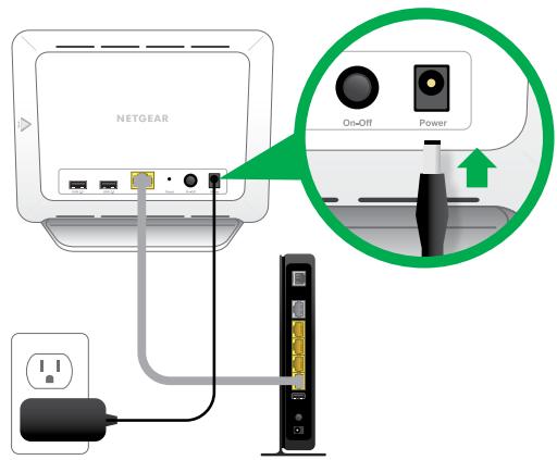 ARLO VMC3030 - To connect your base station to the Internet: - 4