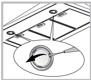 INDESIT IHVP 64 LLK  -  IHVP 6.4 LL K - Sostituzione delle lampade - 1