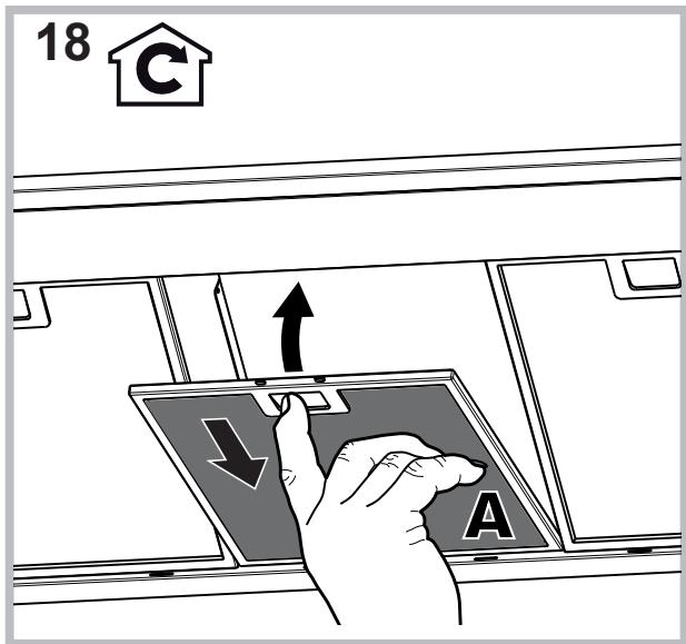 INDESIT IHVP 64 LLK  -  IHVP 6.4 LL K - COOKER HOOD - 22