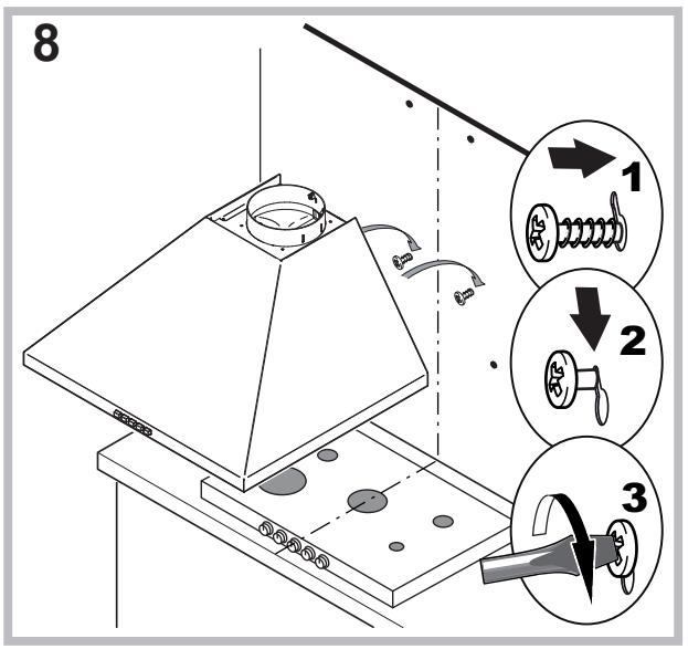 INDESIT IHVP 64 LLK  -  IHVP 6.4 LL K - COOKER HOOD - 12