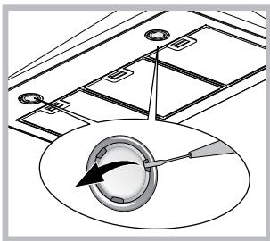 INDESIT IHVP 64 LLK  -  IHVP 6.4 LL K - Austausch der Lampen - 1
