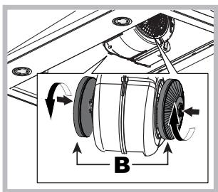 INDESIT IHVP 64 LLK  -  IHVP 6.4 LL K - Karbon filtrinese bakim uygulanmasi (B) - 1