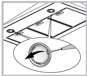 INDESIT IHVP 64 LLK  -  IHVP 6.4 LL K - Replacing the bulbs - 1