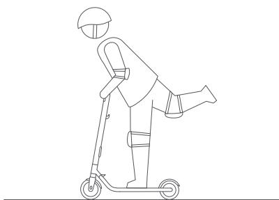 NINEBOT SEGWAY KICKTROTTINETTE MAX G30 - WARNING - 17