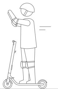 NINEBOT SEGWAY KICKTROTTINETTE MAX G30 - ADVERTENCIA - 26