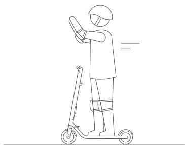 NINEBOT SEGWAY KICKTROTTINETTE MAX G30 - WARNING - 27