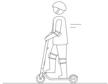 NINEBOT SEGWAY KICKTROTTINETTE MAX G30 - WARNING - 23