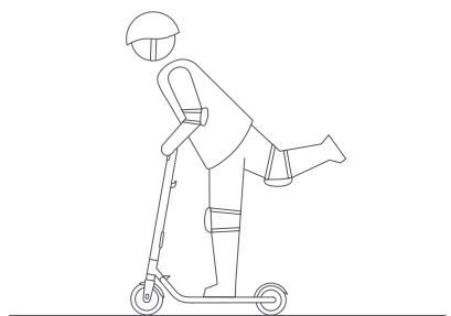 NINEBOT SEGWAY KICKTROTTINETTE MAX G30 - WARNING - 14