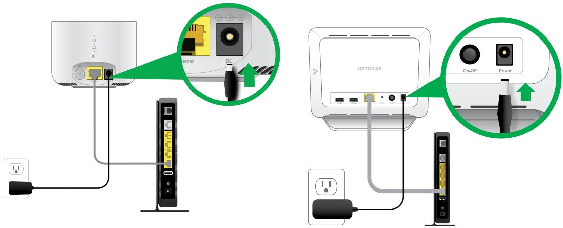 ARLO VMS3430 - To connect your base station to the Internet: - 2