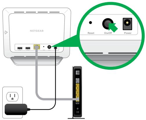 ARLO VMS3430 - To connect your base station to the Internet: - 3