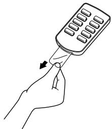 DAIKIN MCK75J - Préparats de la télécommande La pile a déjà été mise en place dans la téléco - 1