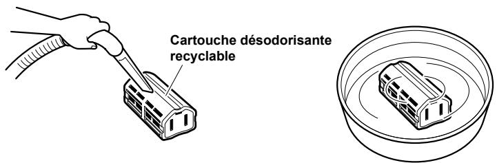 DAIKIN MCK75J - Nettoyage de la cartouche désodorisante recyclable - 1