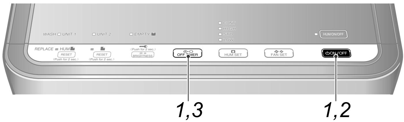 DAIKIN MCK75J - Panneau de commande - 1
