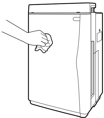 DAIKIN MCK75J - Nettoyage du panneau avant - 1