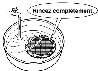 DAIKIN MCK75J - Plongez le filtré d'humidification dans l'eau et laissez-le tremper pendant 2 heures environ. Filtre d'humidification - 2