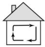 IKEA UNDERVERK (703.891.39) - Modell mit Umluftbetrieb (siehe das Symbol in der Installationsanweisung) - 1