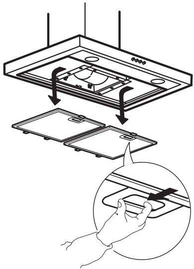 IKEA UNDERVERK (703.891.39) - Wartung des Fettfilters - 1