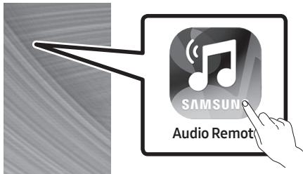 SAMSUNG HW-N400 - Lancement de l'application Samsung Audio Remote - 1