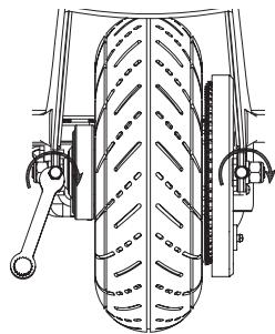 RAZOR E300 - Adjusting the Chain - 3