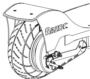 RAZOR E300 - Rear Tire - 2