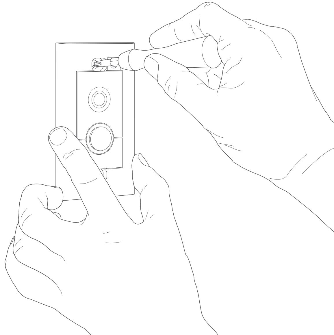 RING DOORBELL ELITE - Screw Ring Elite into the bracket - 2