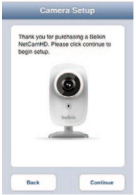 BELKIN F7D7602 - Lancer l'appli NetCam - 1