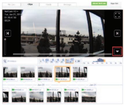 BELKIN F7D7602 - Comment supprimer un clip enregistré dans le nuage - 1