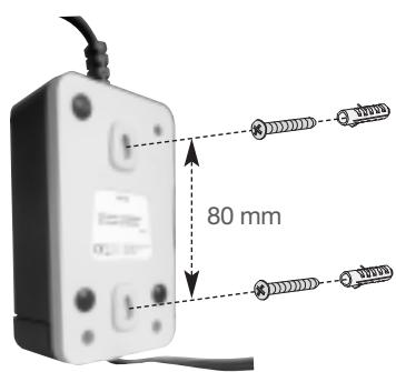 DIAGRAL DIAG00VSX - Collegamento della telecamera con l'alimentatore - 8