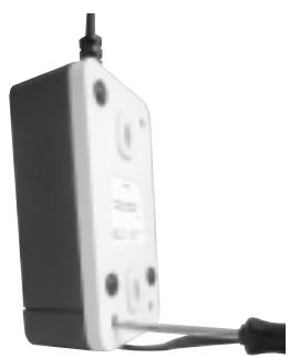 DIAGRAL DIAG00VSX - Collegamento della telecamera con l'alimentatore - 7