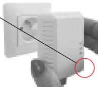 DIAGRAL DIAG00VSX - Aansluiting van de PLC net adapter op de ADSL box (uitsluitend voor de DIAG00VSX) - 3